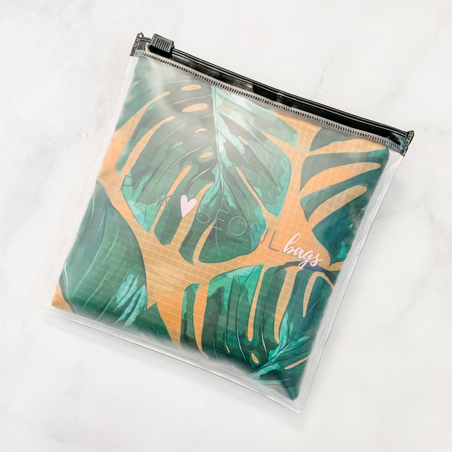 PinkSeoul Bag - Banana Leaves