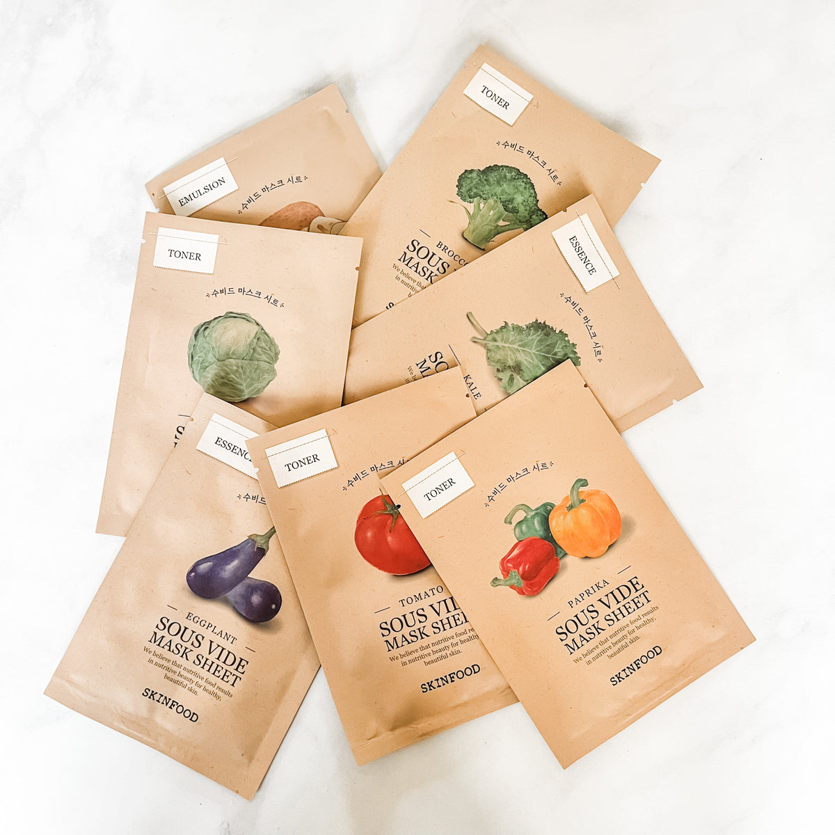 SOUS VIDE SHEET MASKS