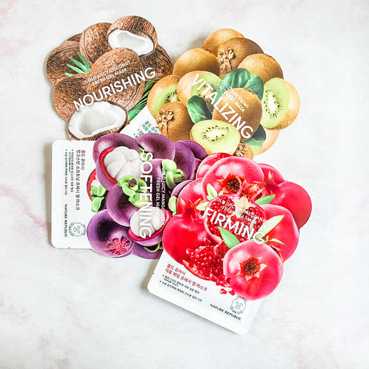 NATURE REPUBLIC COLD JUICY Fresh Gel Mask (VARIOUS)