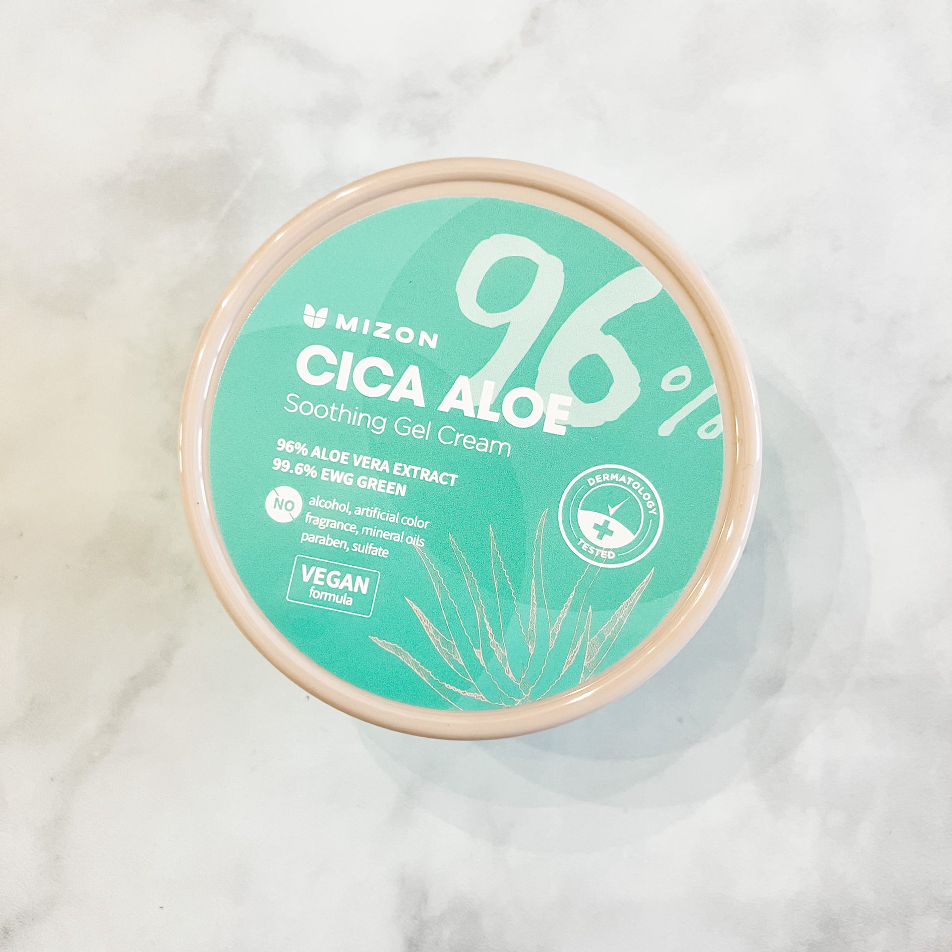 MIZON 96% CICA ALOE SOOTHING GEL CREAM – PinkSeoul.com