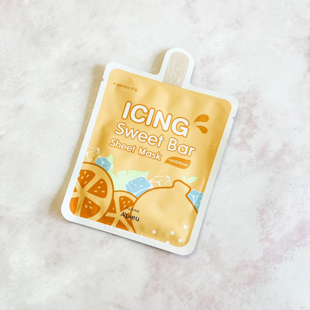 APIEU ICING SWEET BAR SHEET MASK (various)