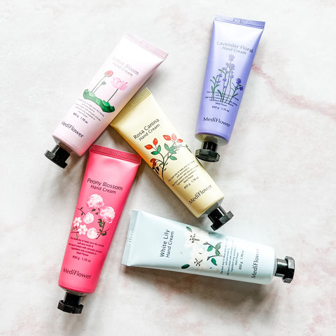 MEDIFLOWER FLORAL HAND CREAMS (VARIOUS)