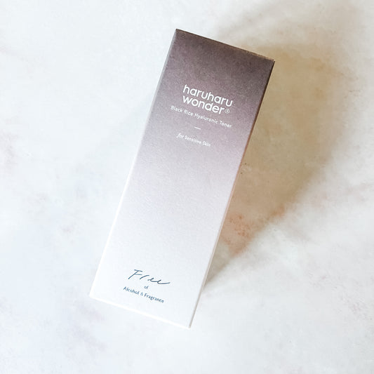 Haruharu Wonder Black Rice Hyaluronic Toner (for sensitive skin)
