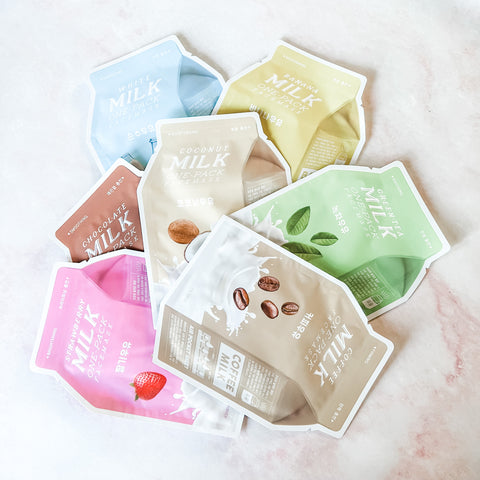 APIEU MILK MASKS (variety of flavors)