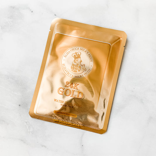 ELIZAVECCA 24K GOLD WATER DUAL SNAIL MASK PACK