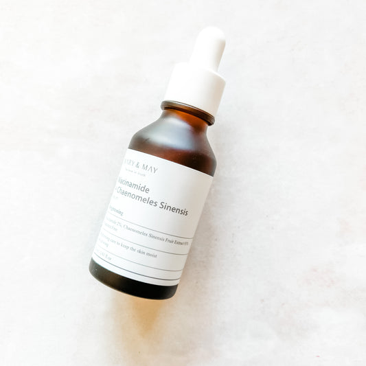 MARY &amp; MAY NIACINAMIDA + SERUM CHAENOMELES SINENSIS